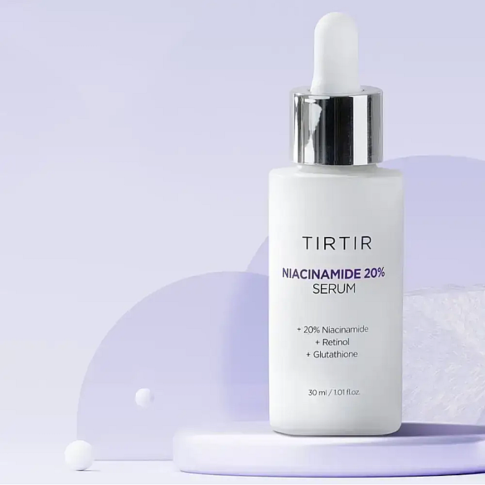 Ser de fata pentru iluminare si fermitate cu niacinamide 20% si retinol