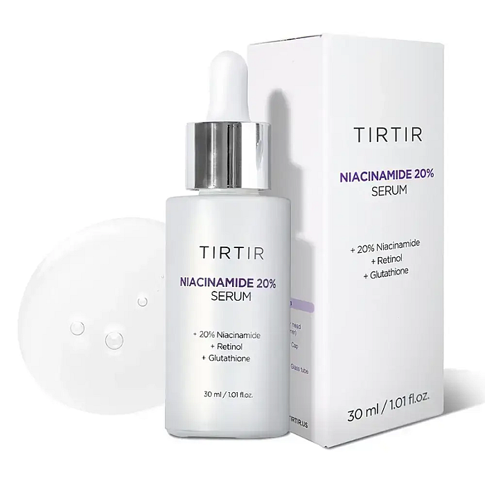 Ser de fata pentru iluminare si fermitate cu niacinamide 20% si retinol