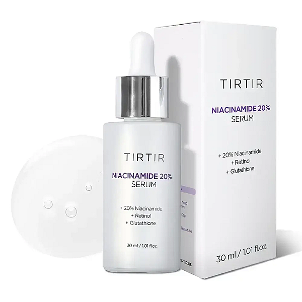 Ser de fata pentru iluminare si fermitate cu niacinamide 20% si retinol