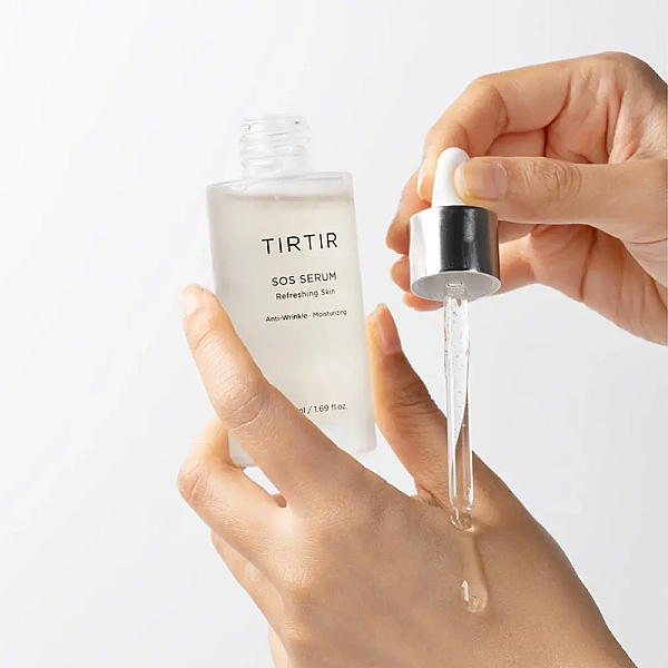 Ser hidratant anti-rid pentru ten uscat SOS Serum