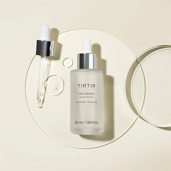 Ser hidratant anti-rid pentru ten uscat SOS Serum