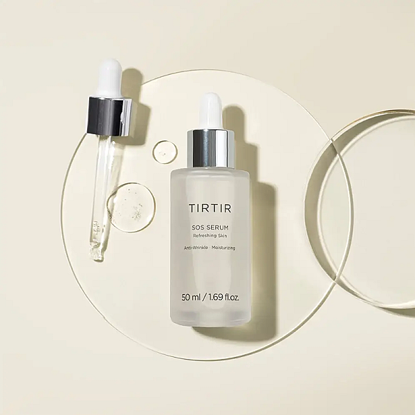 Ser hidratant anti-rid pentru ten uscat SOS Serum