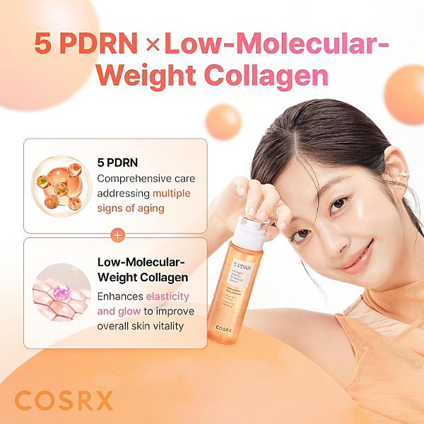 Serum cu efect revitalizant cu colagen si PDRN 