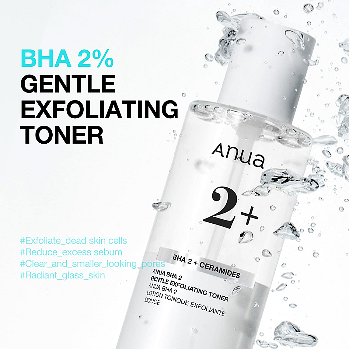 Toner exfoliant Gentle Exfoliating BHA 2%