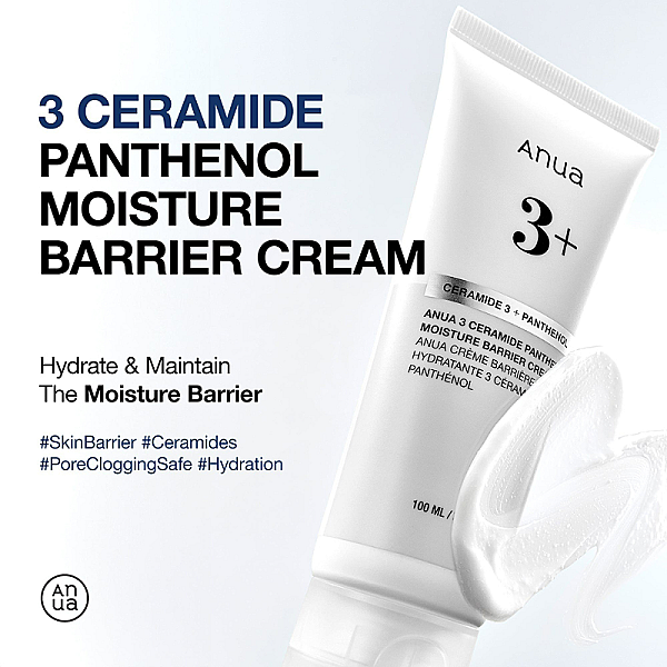 Crema de fata hidratanta Moisture Barrier Cream Ceramide 3+Panthenol
