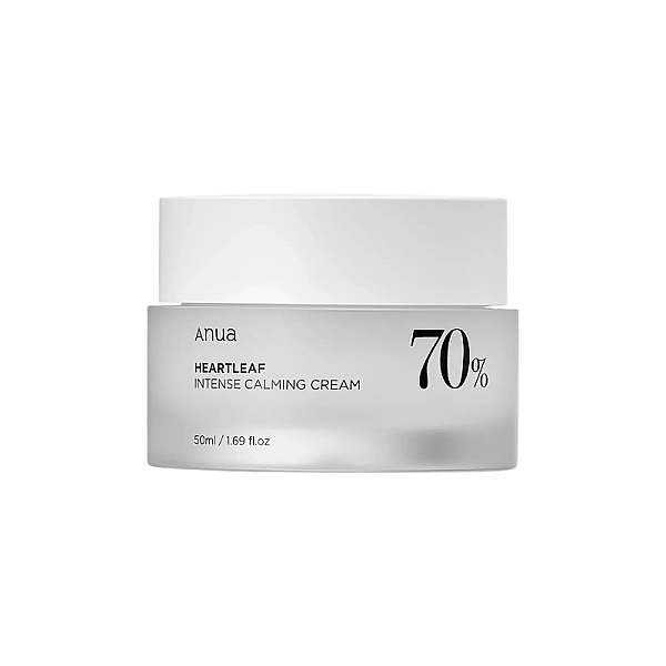 Crema hidratanta pentru calmarea tenului Heartleaf 70% Intense Calming