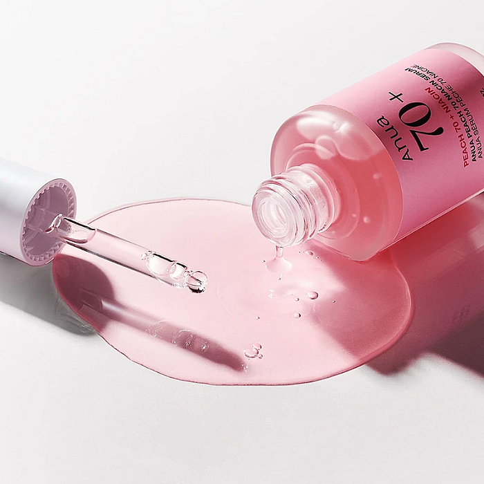 Ser hidratant iluminator Peach 70+Niacinamide