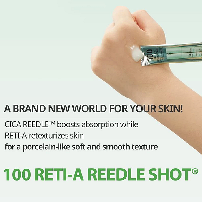 Ser de fata cu micro ace pentru luminozitate si hidratare 100 Reti-A Reedle Shot