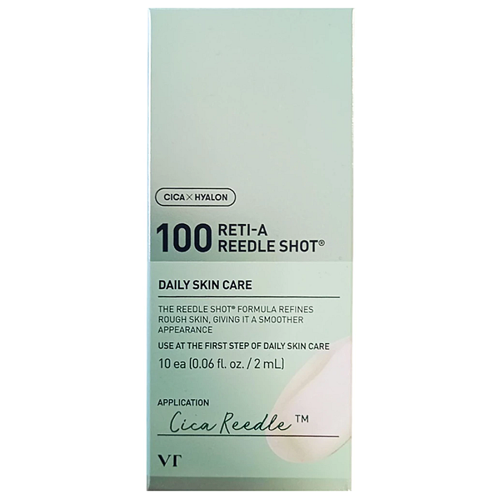 Ser de fata cu micro ace pentru luminozitate si hidratare 100 Reti-A Reedle Shot
