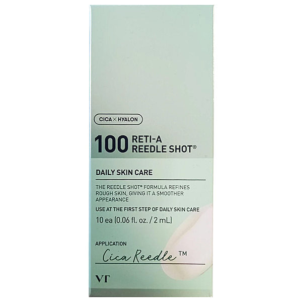 Ser de fata cu micro ace pentru luminozitate si hidratare 100 Reti-A Reedle Shot