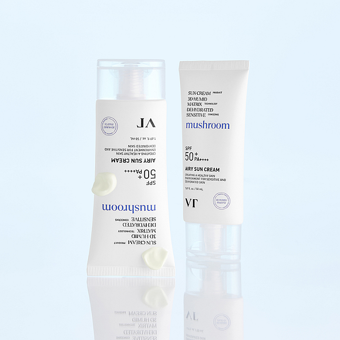 Crema lejera cu protectie solara Airy Sun Cream Mushroom