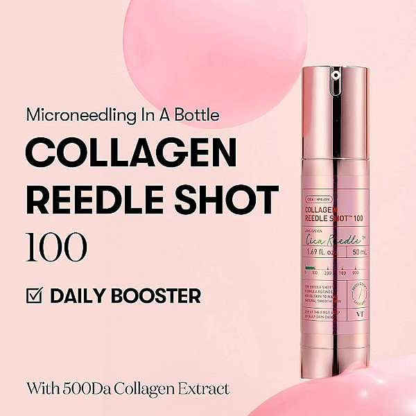 Ser de fata cu colagen si niacinamide Collagen Reedle Shot 100