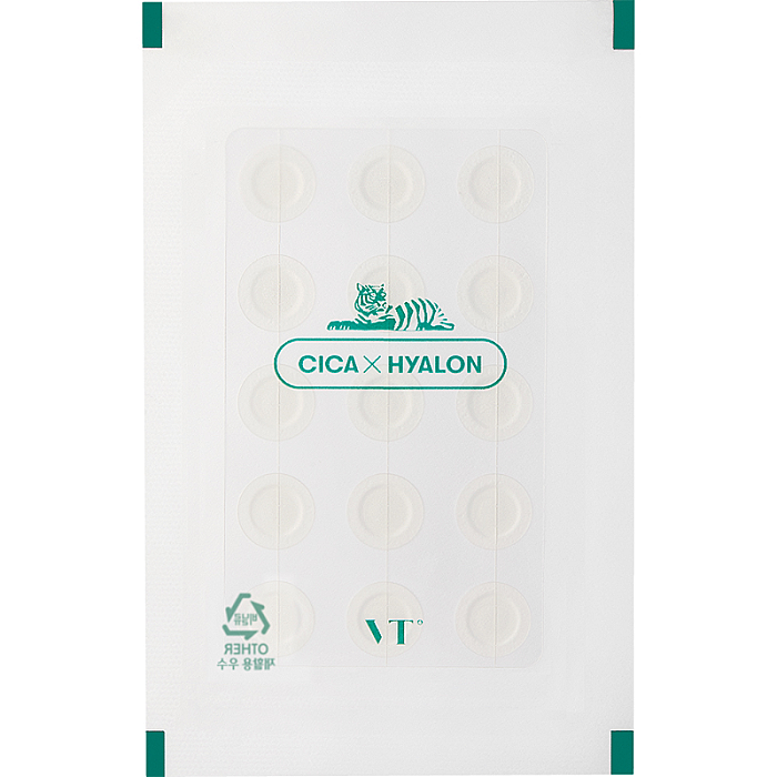 Plasturi transparenti pentru acnee Pro Cica Centella Asiatica Tiger Clear Spot Patch