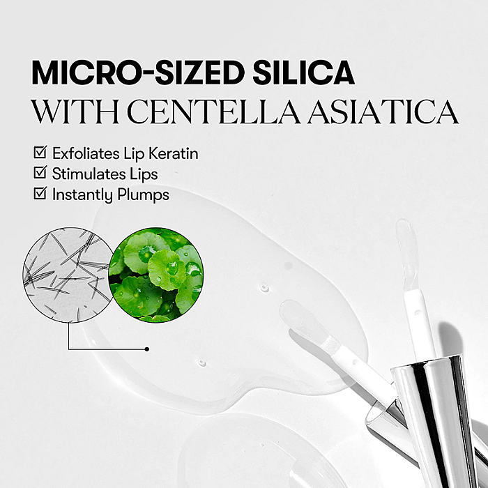 Luciu de buze volumizant bland cu Centella Asiatica si acid hialuronic Reedle Shot Lip Plumper Beginner