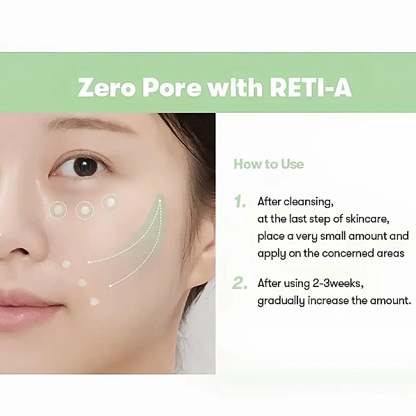 Crema de fata pentru iluminare cu retinol si niacinamide Cica Reti-A Cream 0.05
