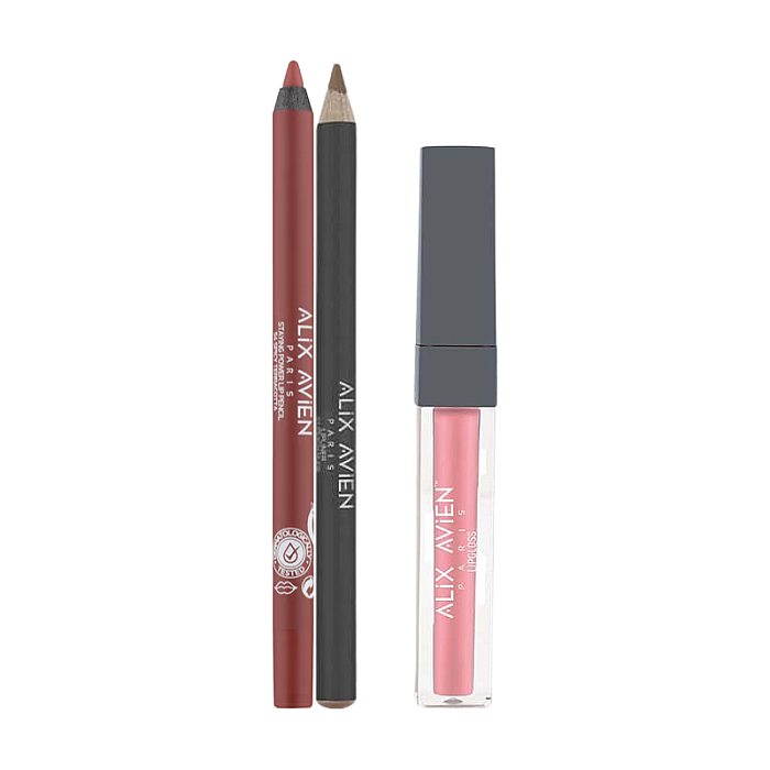 Bundle buze Creion, Luciu glossy