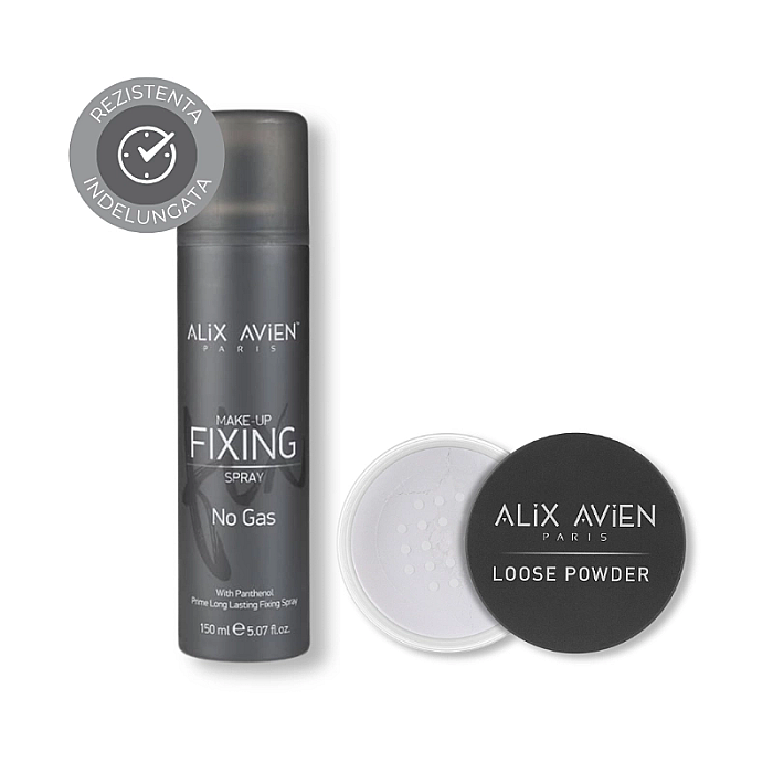 Bundle Pudra libera, Spray de fixare