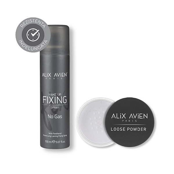 Bundle Pudra libera, Spray de fixare