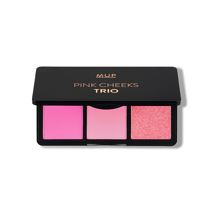 Paleta blush pink cheeks trio