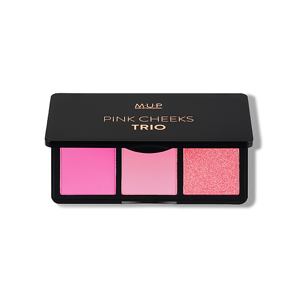 Paleta blush pink cheeks trio