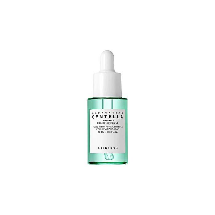 Ser de fata calmant cu arbore de ceai Madagascar Centella Tea-Trica Relief Ampoule