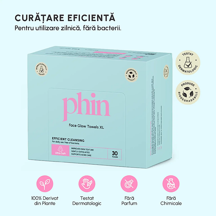 Prosoape faciale de unica folosinta Glow XL