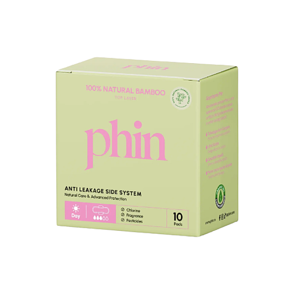 Absorbante de zi din fibre de bambus 100% natural