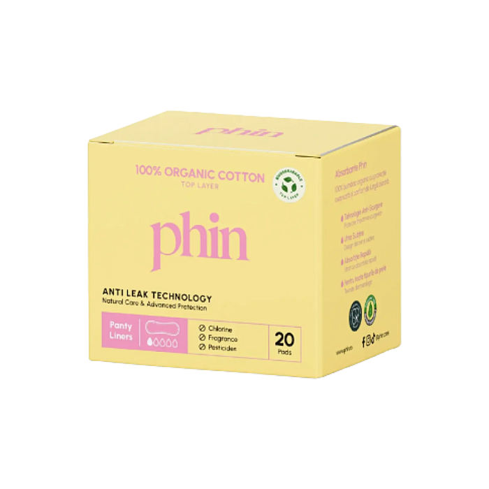 Absorbante zilnice din bumbac 100% organic