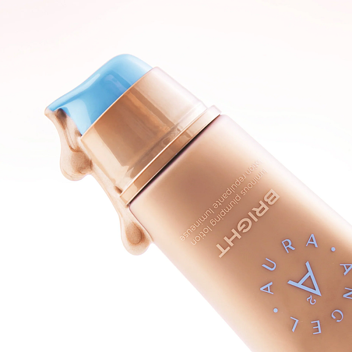 Lotiune iluminatoare cu micro-perle Angel Aura Bright
