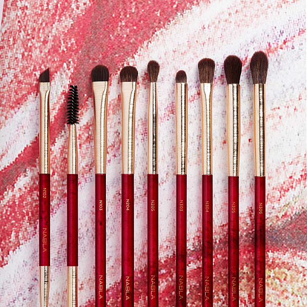 Set 8 pensule pentru ochi Ruby Complete