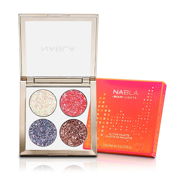 Paleta farduri Miami Lights Glitter Palette