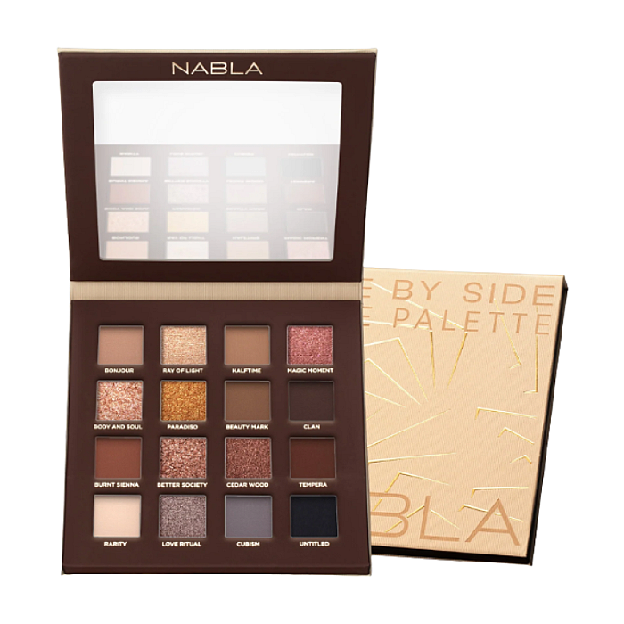 Paleta farduri Side by Side Nude Palette