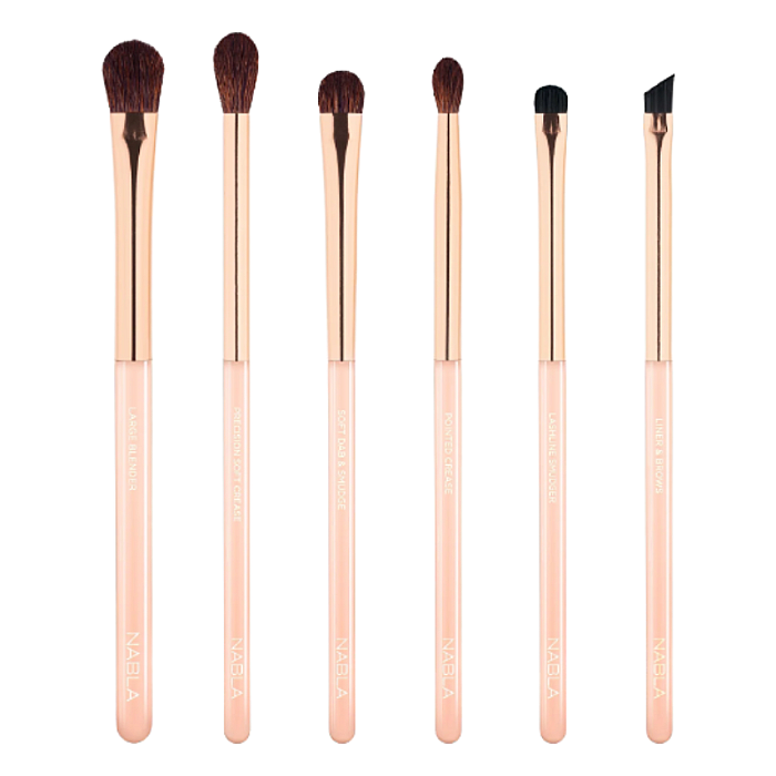 Set 6 pensule pentru ochi Denude
