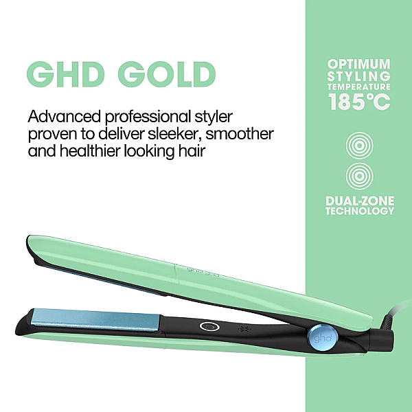 Placa de par profesionala cu placi ceramice ultra-gloss Gold Jelly Mint Limited Edition