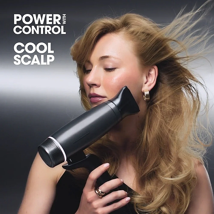 Uscator de par profesional cu tehnologia Dual-Airflow Speed Hair Dryer Black