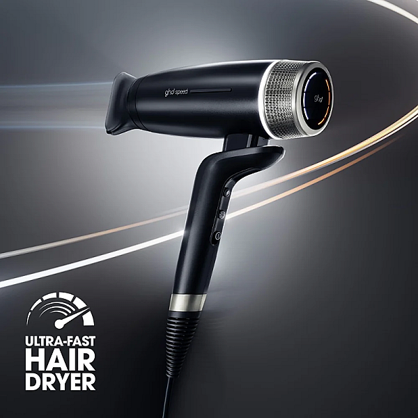 Uscator de par profesional cu tehnologia Dual-Airflow Speed Hair Dryer Black