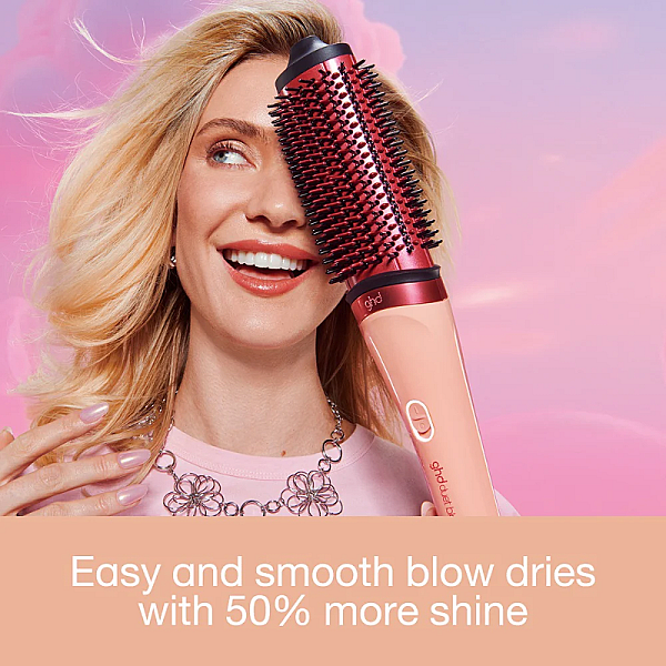 Perie de par electrica profesionala 2 in 1 Duet Blowdry Sun-Kissed Peach Limited Edition