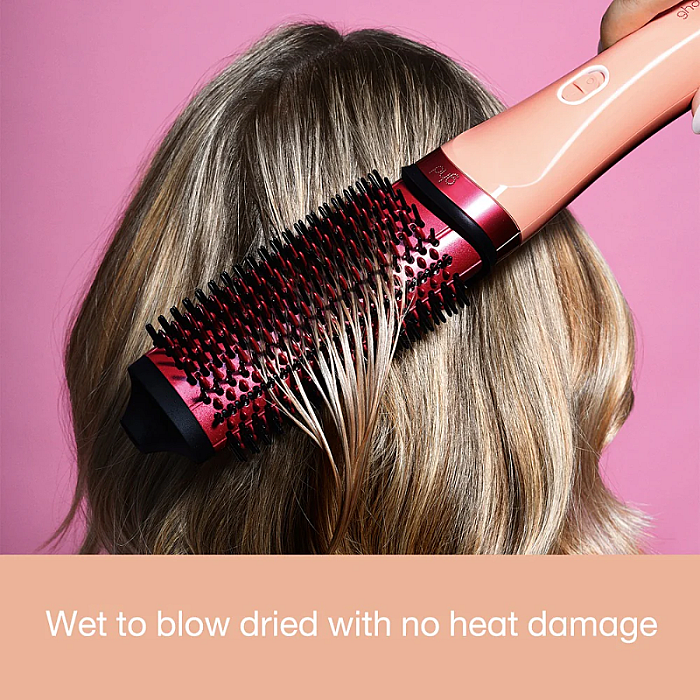 Perie de par electrica profesionala 2 in 1 Duet Blowdry Sun-Kissed Peach Limited Edition