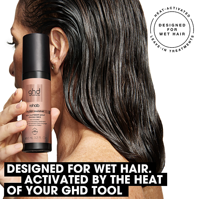Ser tratament leave-in profesional cu efect anti-frizz pentru par uscat Rehab Dry Hair Nourisher