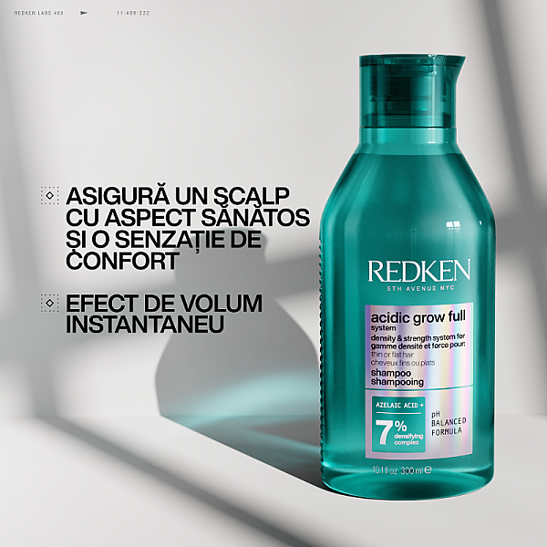Sampon pentru densificare si fortifiere Redken Acidic Grow Full System