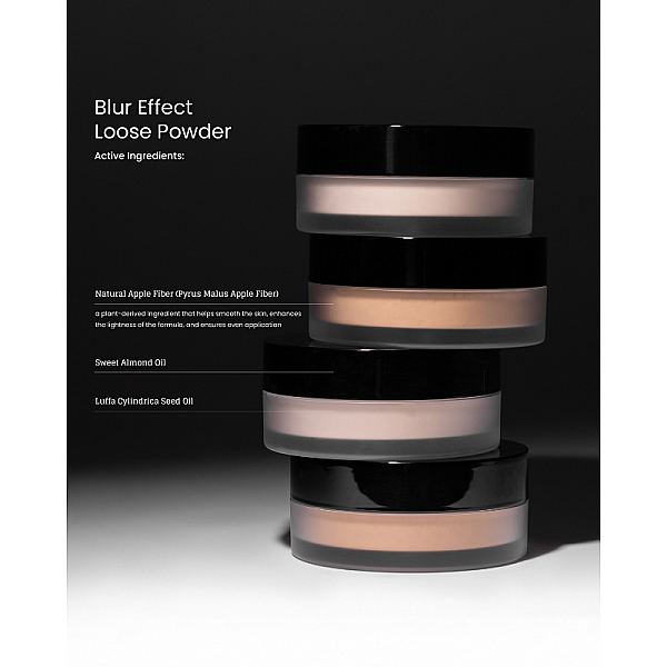 Pudra pulbere cu efect de netezire Blur Effect Loose Powder