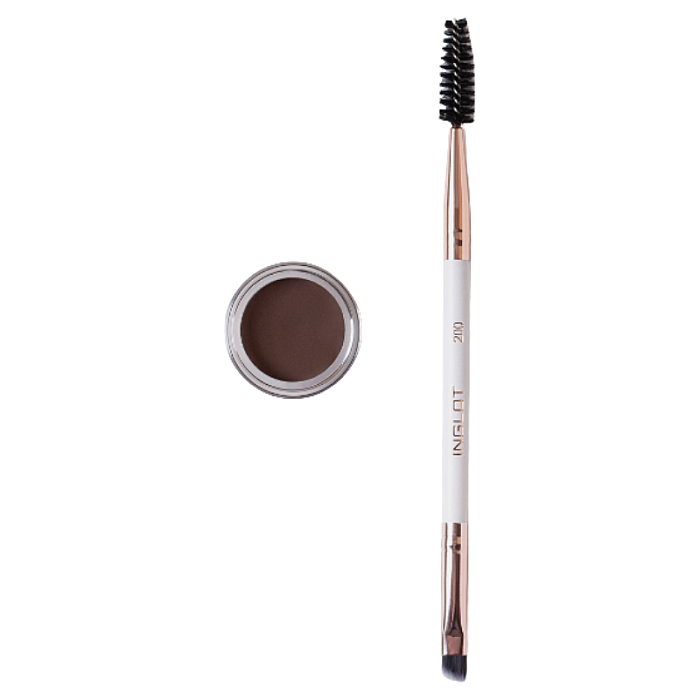 Set Brow Essentials - Gel sprancene AMC, Pensula Playinn 200