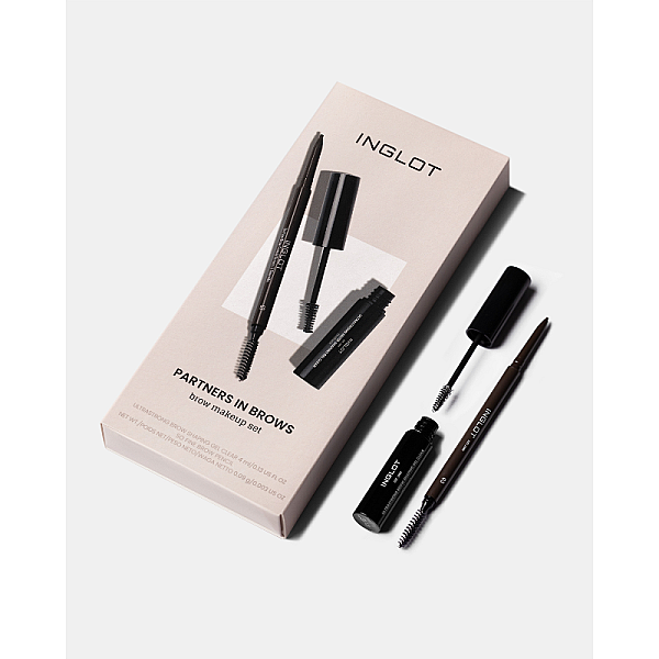 Set Partners in Brows - Gel de sprancene, Creion de sprancene So Fine