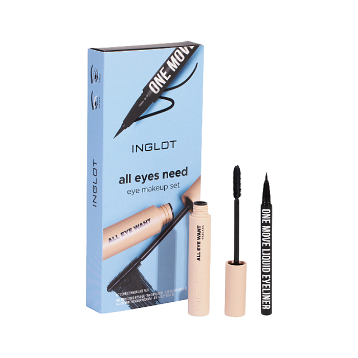 Set All Eyes Need - Mascara All Eye Want, Eyeliner lichid One Move