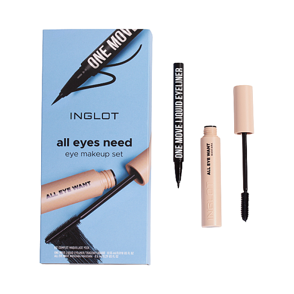 Set All Eyes Need - Mascara All Eye Want, Eyeliner lichid One Move