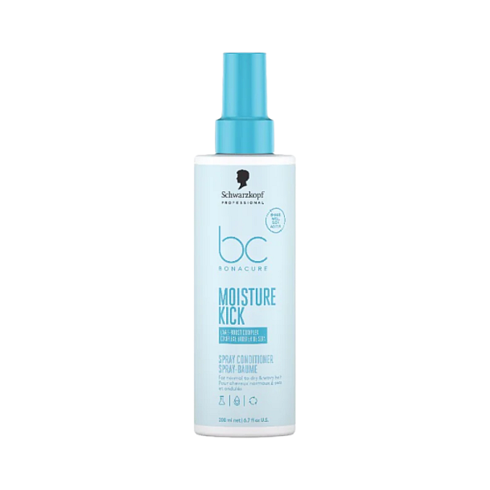 Balsam leave in pentru par uscat si aspru bonacure clean performance moisture kick
