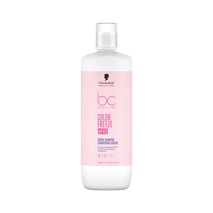 Sampon pentru par blond silver bonacure clean performance color freeze