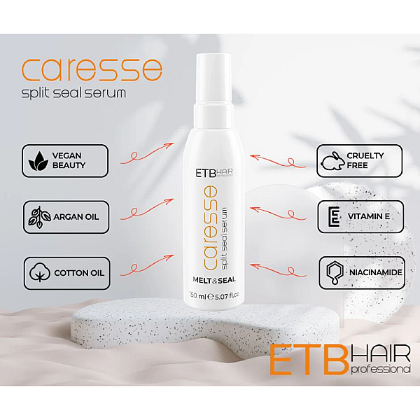 Ser Leave In pentru Netezire și Sigilarea Varfurilor Despicate Melt&Seal Split Smoothing Serum