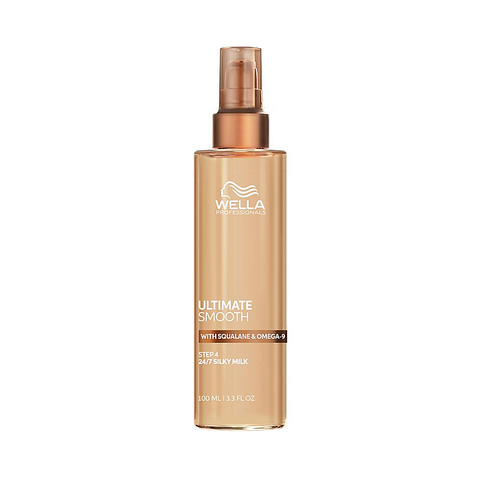 Lapte de par leave-in cu protectie termica pentru netezire Ultimate Smooth Silky Milk