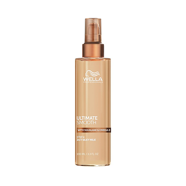 Lapte de par leave-in cu protectie termica pentru netezire Ultimate Smooth Silky Milk